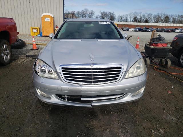 WDDNF84X78A179840 - 2008 MERCEDES-BENZ S 450 4MATIC SILVER photo 5