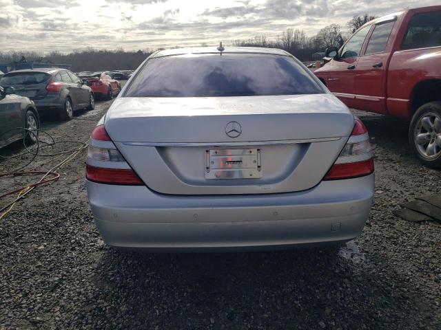 WDDNF84X78A179840 - 2008 MERCEDES-BENZ S 450 4MATIC SILVER photo 6