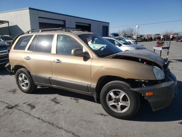 KM8SC83DX1U113604 - 2001 HYUNDAI SANTA FE GLS GOLD photo 4