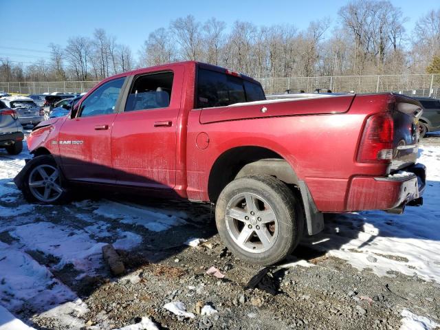 1D7RV1CT4BS576546 - 2011 DODGE RAM 1500 RED photo 2