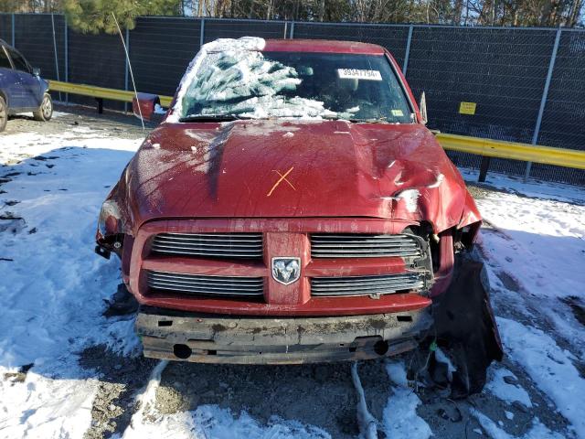 1D7RV1CT4BS576546 - 2011 DODGE RAM 1500 RED photo 5