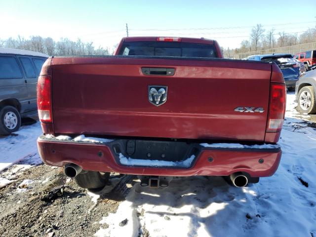 1D7RV1CT4BS576546 - 2011 DODGE RAM 1500 RED photo 6