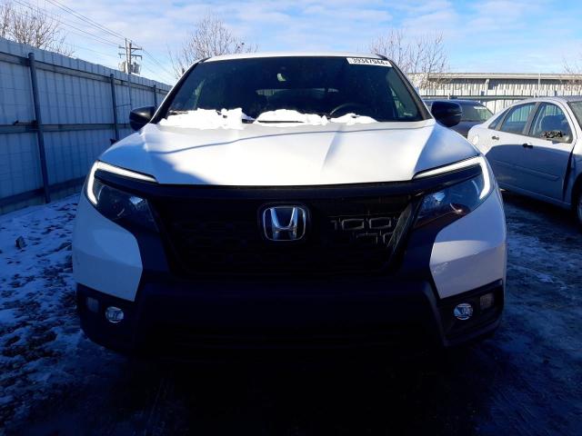 5FNYF8H56KB024260 - 2019 HONDA PASSPORT EXL WHITE photo 5