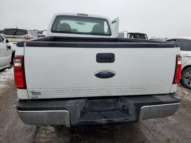 1FTNF20578ED48209 - 2008 FORD F250 SUPER DUTY WHITE photo 6