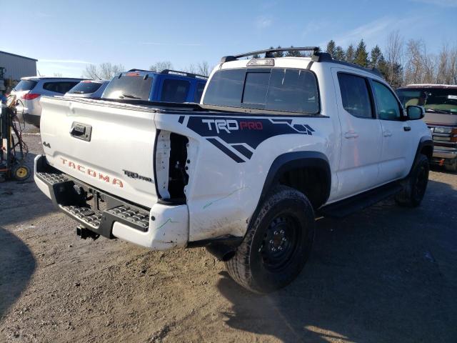 5TFCZ5AN9KX196945 - 2019 TOYOTA TACOMA DOUBLE CAB WHITE photo 3