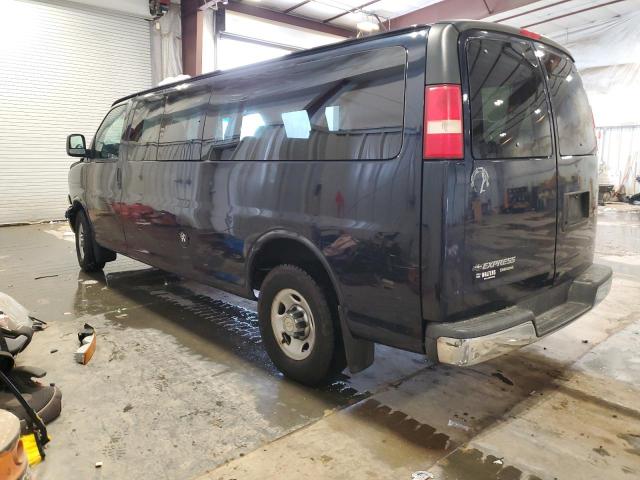 1GAHG39K891144058 - 2009 CHEVROLET EXPRESS G3 BLUE photo 2