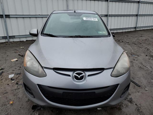 JM1DE1KZ8E0176967 - 2014 MAZDA MAZDA2 SPORT SILVER photo 5