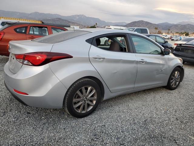 5NPDH4AE6EH488800 - 2014 HYUNDAI ELANTRA SE SILVER photo 3