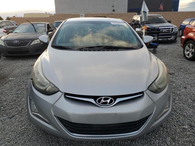 5NPDH4AE6EH488800 - 2014 HYUNDAI ELANTRA SE SILVER photo 5