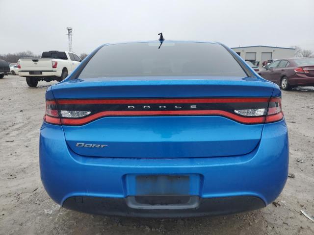 1C3CDFAA2FD337531 - 2015 DODGE DART SE BLUE photo 6