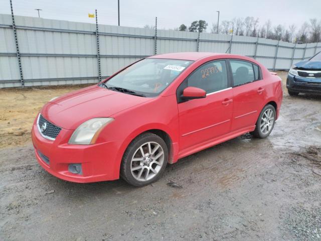 3N1BB61E07L714257 - 2007 NISSAN SENTRA SE-R RED photo 1