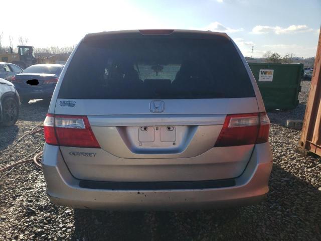 5FNRL38446B402668 - 2006 HONDA ODYSSEY EX SILVER photo 6