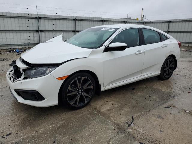 2HGFC2F87LH512284 - 2020 HONDA CIVIC SPORT WHITE photo 1