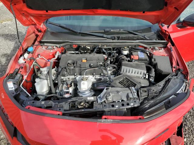 2HGFE2F56NH553038 - 2022 HONDA CIVIC SPORT RED photo 11