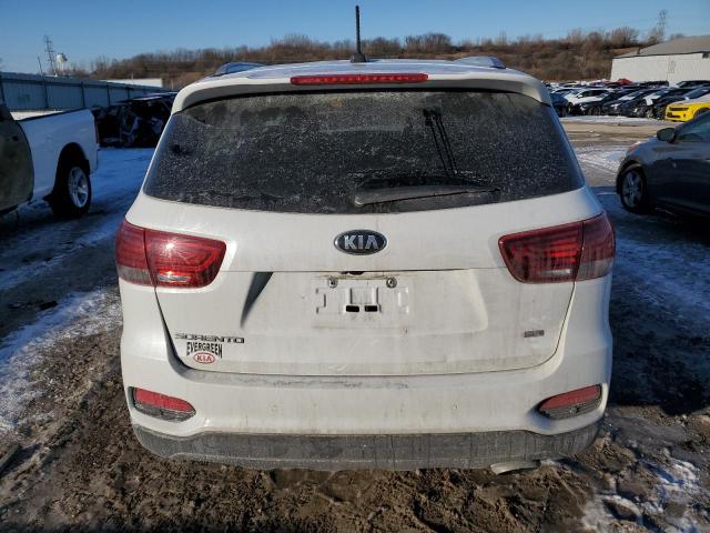 5XYPGDA38LG632043 - 2020 KIA SORENTO L WHITE photo 6