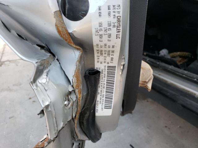 1J8HG48K58C201617 - 2008 JEEP COMMANDER SPORT Արծաթագույն լուսանկար 12