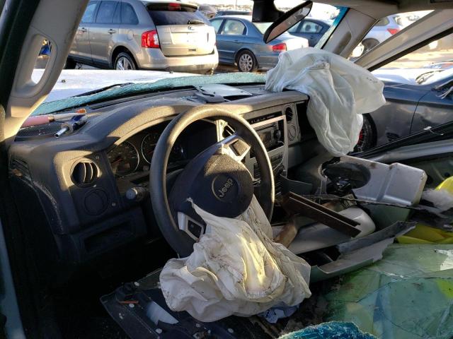 1J8HG48K58C201617 - 2008 JEEP COMMANDER SPORT Արծաթագույն լուսանկար 8