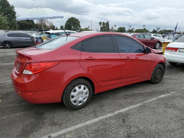 KMHCT4AE7CU220699 - 2012 HYUNDAI ACCENT GLS RED photo 3