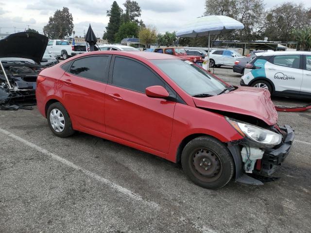 KMHCT4AE7CU220699 - 2012 HYUNDAI ACCENT GLS RED photo 4