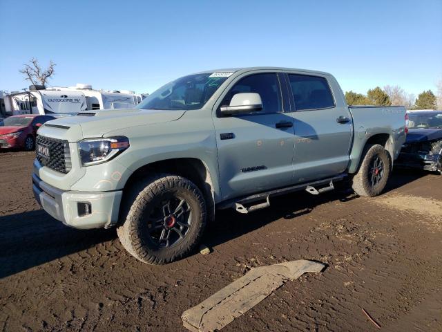 5TFDY5F1XMX959264 - 2021 TOYOTA TUNDRA CREWMAX SR5 GRAY photo 1