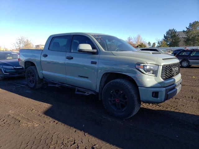 5TFDY5F1XMX959264 - 2021 TOYOTA TUNDRA CREWMAX SR5 GRAY photo 4