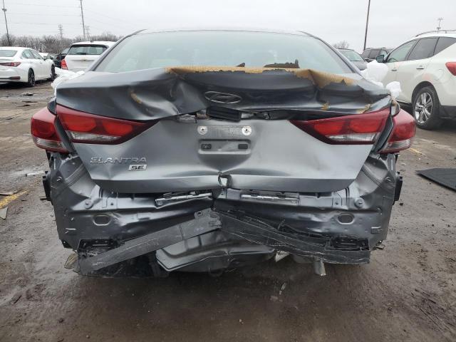 KMHD74LFXJU607131 - 2018 HYUNDAI ELANTRA SE GRAY photo 6