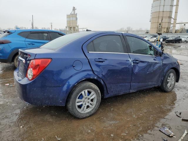 1G1JC5SH6E4157990 - 2014 CHEVROLET SONIC LT BLUE photo 3