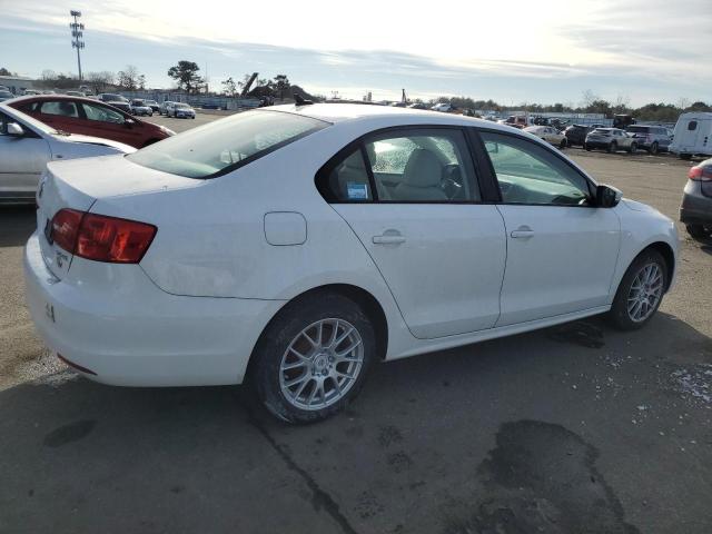 3VWDZ7AJ5BM308883 - 2011 VOLKSWAGEN JETTA SE WHITE photo 3