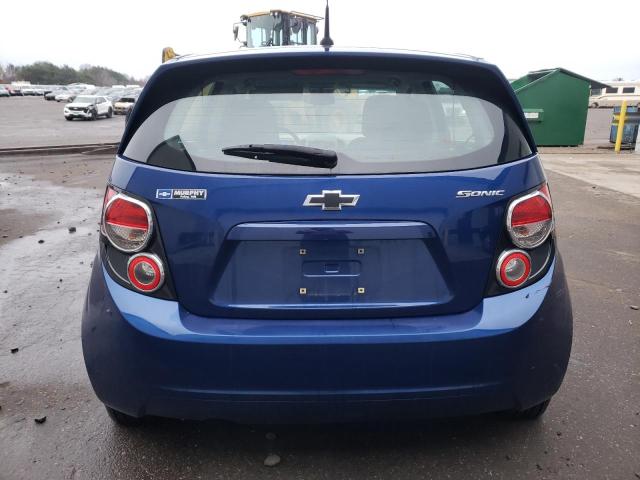 1G1JA6SH9D4201149 - 2013 CHEVROLET SONIC LS BLUE photo 6