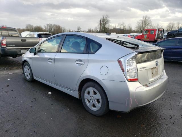 JTDKN3DU4B1442172 - 2011 TOYOTA PRIUS GRAY photo 2