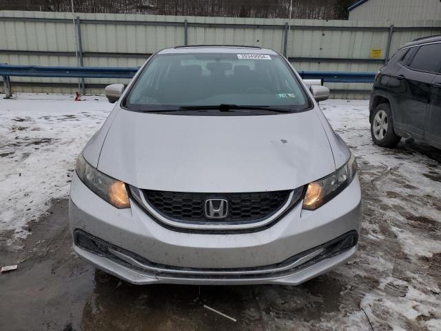 19XFB2F82FE237800 - 2015 HONDA CIVIC EX SILVER photo 5