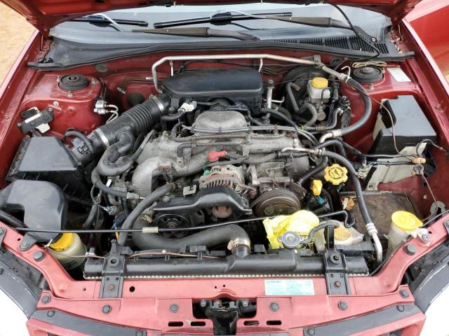 JF1GG61677H807441 - 2007 SUBARU IMPREZA 2.5I RED photo 11