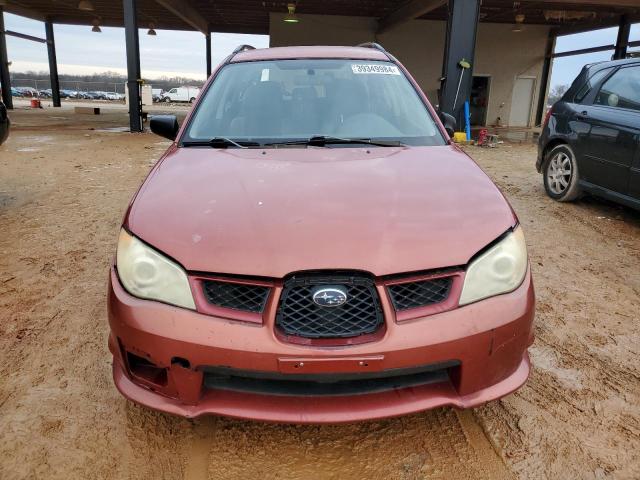 JF1GG61677H807441 - 2007 SUBARU IMPREZA 2.5I RED photo 5