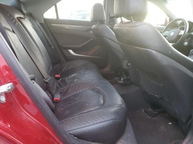 1G6DC5EY6B0119455 - 2011 CADILLAC CTS RED photo 10