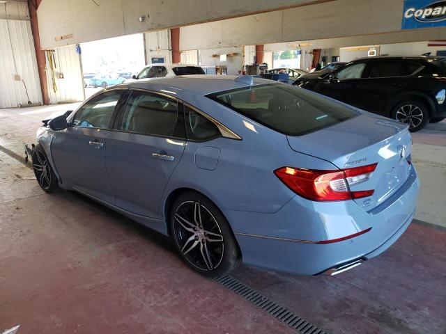 1HGCV2F93NA009391 - 2022 HONDA ACCORD TOURING GRAY photo 2