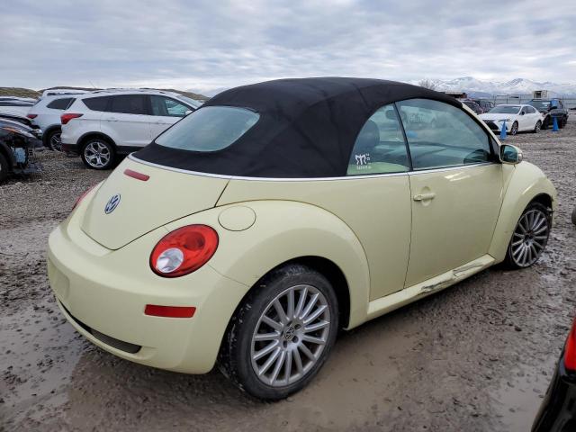 3VWRF31Y36M332092 - 2006 VOLKSWAGEN NEW BEETLE CONVERTIBLE OPTION PACKAGE 1 YELLOW photo 3