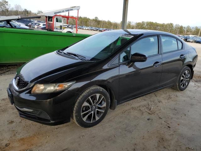 2HGFB2F87EH536087 - 2014 HONDA CIVIC EX BROWN photo 1