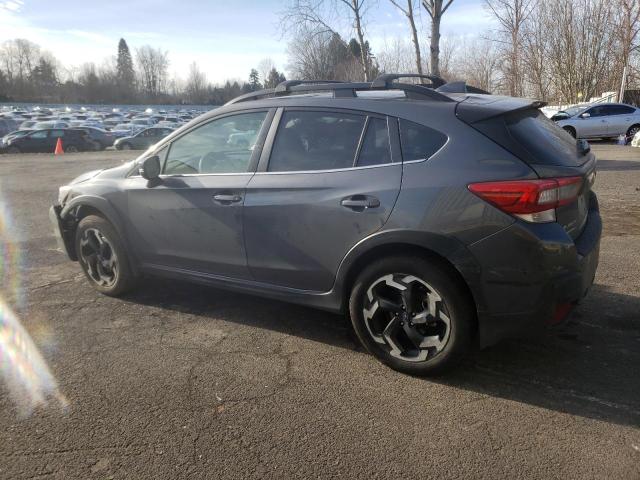 JF2GTHNC4M8650434 - 2021 SUBARU CROSSTREK LIMITED GRAY photo 2