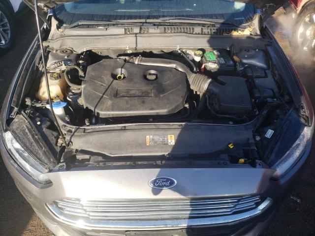 3FA6P0H99ER322089 - 2014 FORD FUSION SE GRAY photo 11