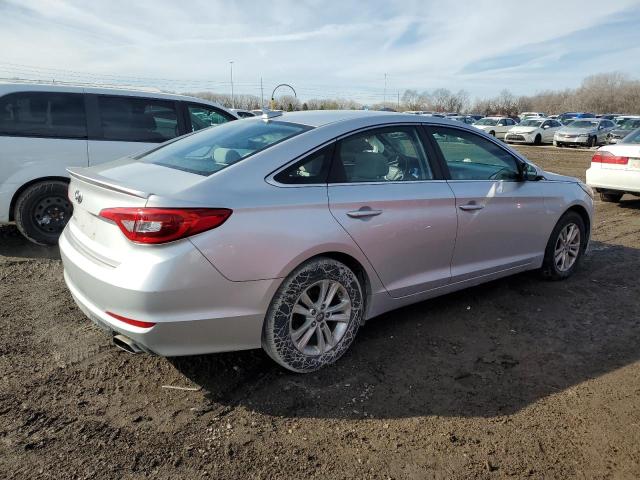 5NPE24AF7GH270804 - 2016 HYUNDAI SONATA SE SILVER photo 3