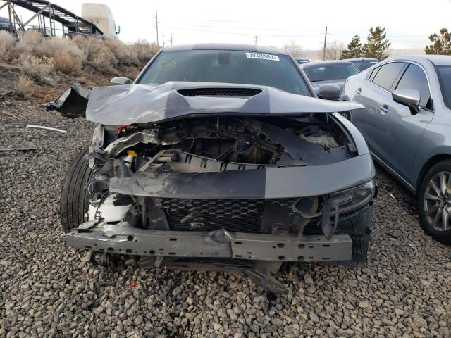 2C3CDXGJ2KH736742 - 2019 DODGE CHARGER SCAT PACK GRAY photo 5