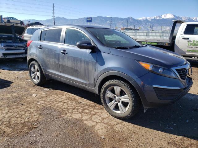 KNDPB3A23C7298467 - 2012 KIA SPORTAGE BASE BLUE photo 4