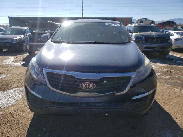 KNDPB3A23C7298467 - 2012 KIA SPORTAGE BASE BLUE photo 5