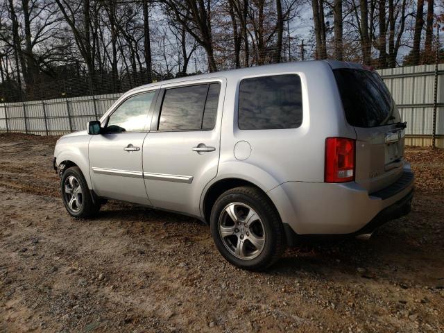 5FNYF3H51CB011436 - 2012 HONDA PILOT EXL SILVER photo 2