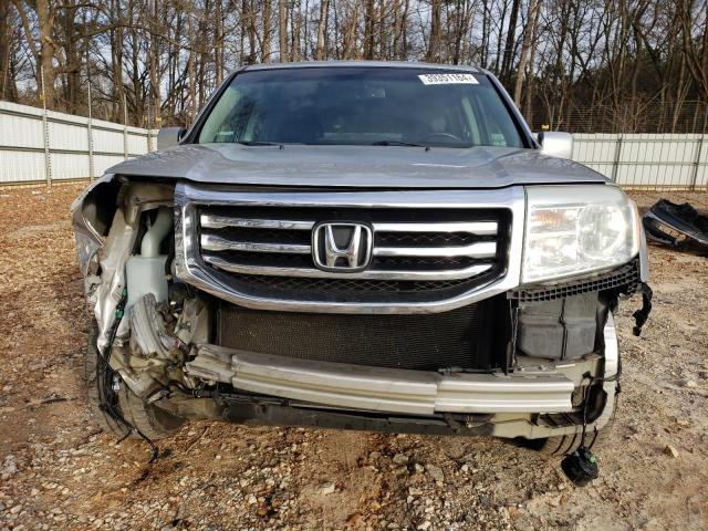 5FNYF3H51CB011436 - 2012 HONDA PILOT EXL SILVER photo 5