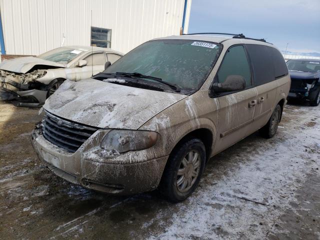 2C4GP54L45R202297 - 2005 CHRYSLER TOWN & COU TOURING თეთრი ფოტო 1