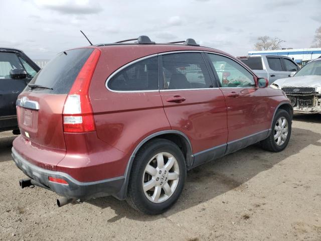 JHLRE487X7C014100 - 2007 HONDA CR-V EXL BURGUNDY photo 3