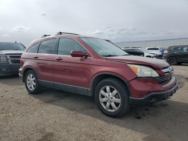 JHLRE487X7C014100 - 2007 HONDA CR-V EXL BURGUNDY photo 4