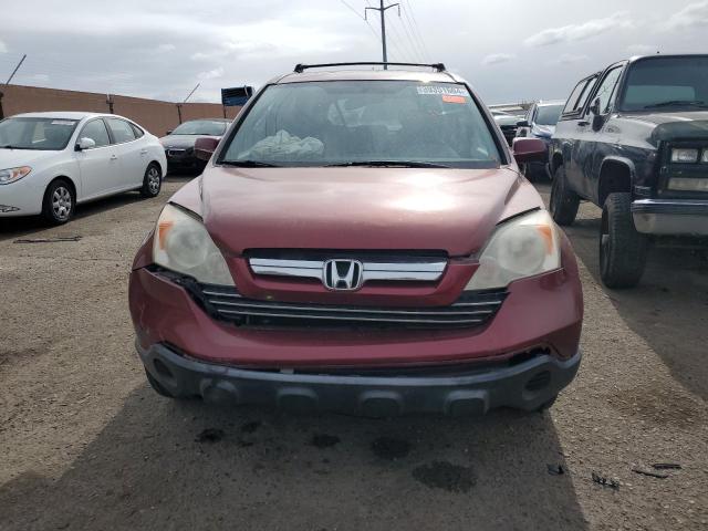 JHLRE487X7C014100 - 2007 HONDA CR-V EXL BURGUNDY photo 5