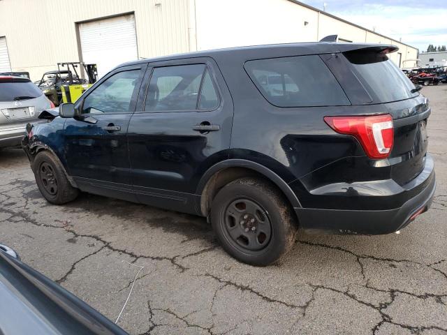 1FM5K8AR9HGD26552 - 2017 FORD EXPLORER POLICE INTERCEPTOR Սև լուսանկար 2